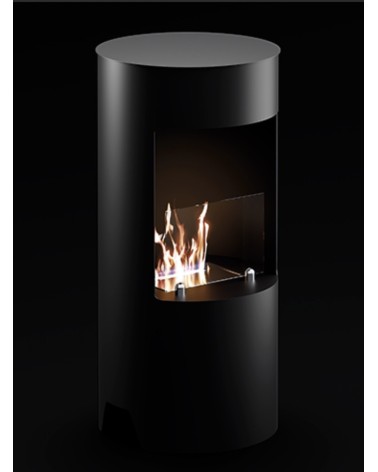 Cheminée au bioéthanol Cortina Noir - 2500 W