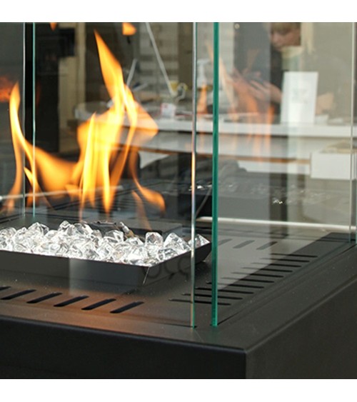 CHAUFFAGE EXTÉRIEUR GAZ PATIO LIGHT NOIR