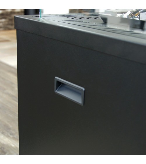 CHAUFFAGE EXTÉRIEUR GAZ PATIO LIGHT NOIR