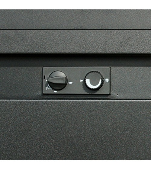 CHAUFFAGE EXTÉRIEUR GAZ PATIO LIGHT NOIR