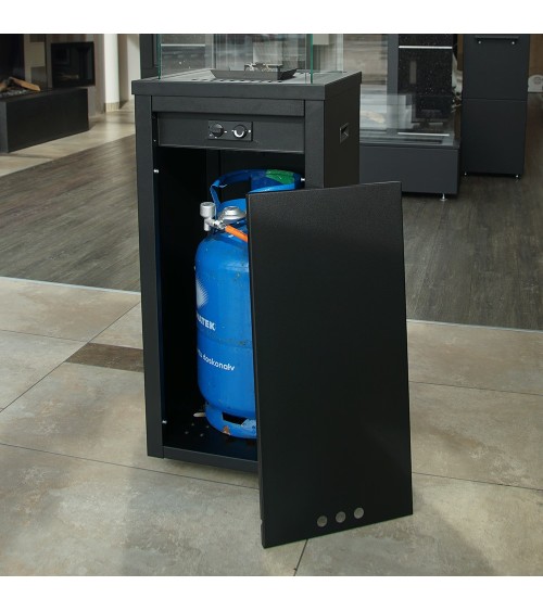 CHAUFFAGE EXTÉRIEUR GAZ PATIO LIGHT NOIR