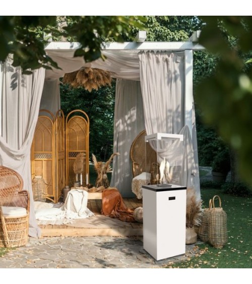 CHAUFFAGE EXTÉRIEUR GAZ PATIO LIGHT BLANC
