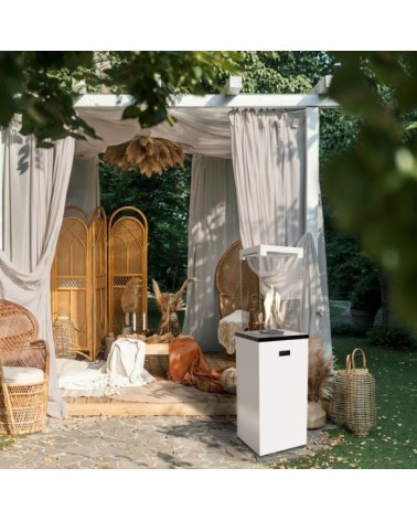 CHAUFFAGE EXTÉRIEUR GAZ PATIO LIGHT BLANC