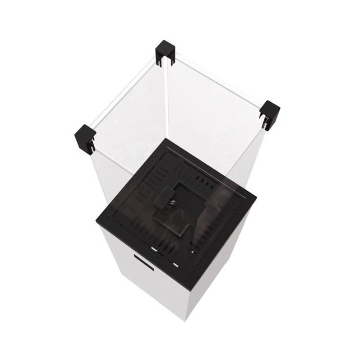 CHAUFFAGE EXTÉRIEUR GAZ PATIO LIGHT BLANC CHAUFFAGE EXTÉRIEUR GAZ PATIO LIGHT BLANC