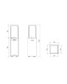 CHAUFFAGE EXTÉRIEUR GAZ PATIO LIGHT BLANC