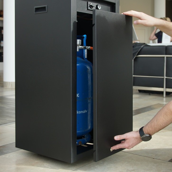 CHAUFFAGE EXTÉRIEUR GAZ PATIO LIGHT BLANC CHAUFFAGE EXTÉRIEUR GAZ PATIO LIGHT BLANC