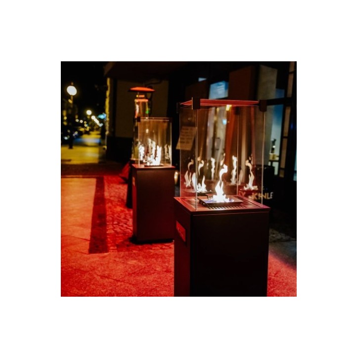 CHAUFFAGE GAZ EXTERIEUR PATIO SLIM NOIR CHAUFFAGE GAZ EXTERIEUR PATIO SLIM NOIR