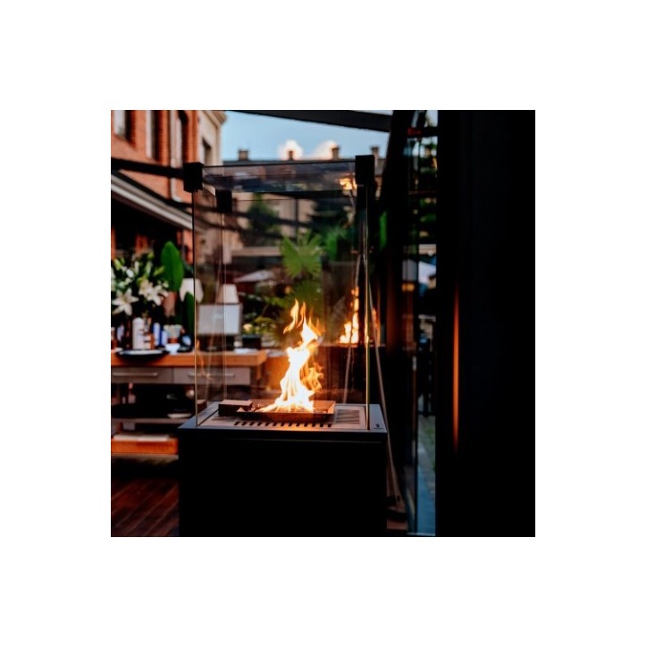 CHAUFFAGE GAZ EXTERIEUR PATIO SLIM NOIR CHAUFFAGE GAZ EXTERIEUR PATIO SLIM NOIR