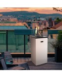 CHAUFFAGE GAZ EXTERIEUR PATIO SLIM BLANC