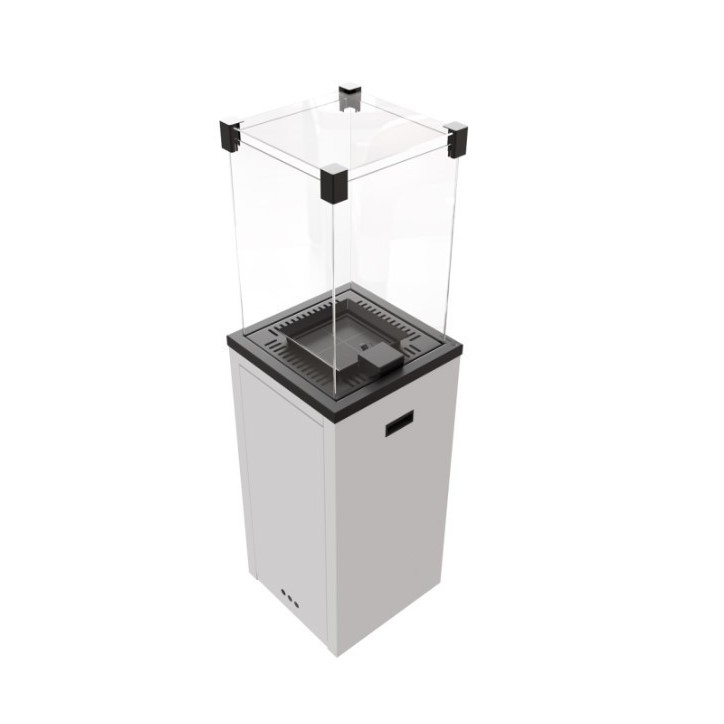 CHAUFFAGE GAZ EXTERIEUR PATIO SLIM BLANC CHAUFFAGE GAZ EXTERIEUR PATIO SLIM BLANC