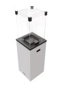 CHAUFFAGE GAZ EXTERIEUR PATIO SLIM BLANC