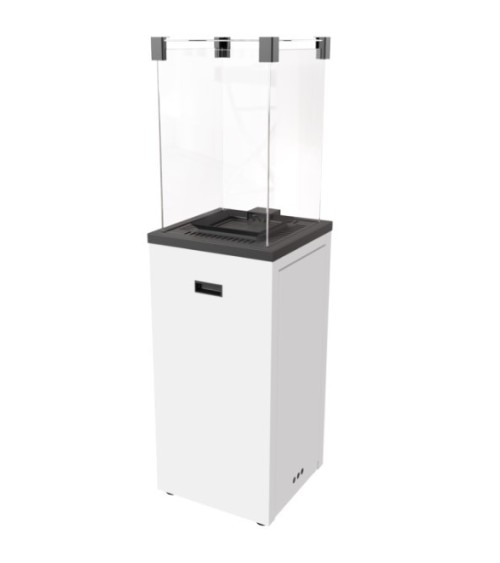CHAUFFAGE GAZ EXTERIEUR PATIO SLIM BLANC