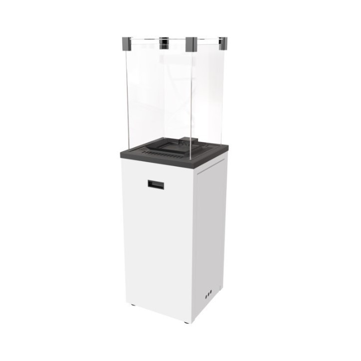 CHAUFFAGE GAZ EXTERIEUR PATIO SLIM BLANC CHAUFFAGE GAZ EXTERIEUR PATIO SLIM BLANC