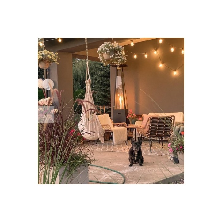 UMBRELLA ACIER NOIR AVEC TUYAU ET RÉDUCTEUR UMBRELLA ACIER NOIR AVEC TUYAU ET RÉDUCTEUR