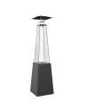 UMBRELLA BS COULEUR ACIER NOIR AVEC TUYAU ET RÉDUCTEUR