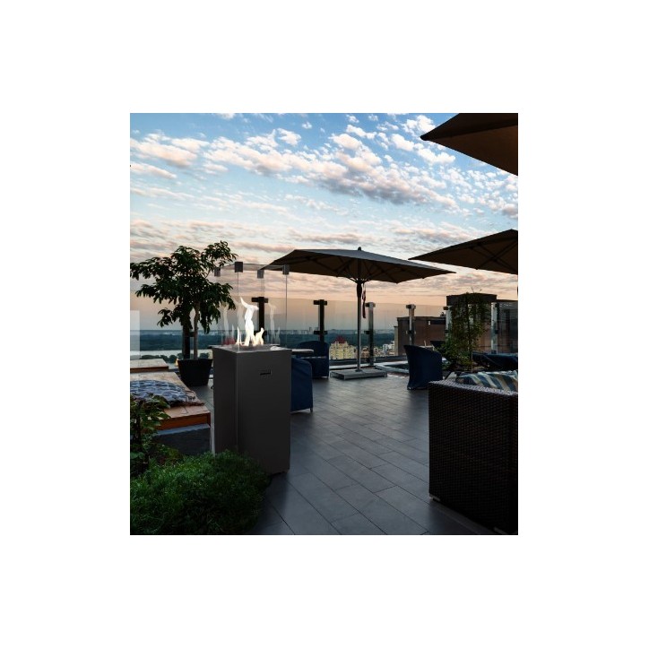 KIT DE CHAUFFAGE AU GAZ PATIO SLIM BLACK 8.2 KW KIT DE CHAUFFAGE AU GAZ PATIO SLIM BLACK 8.2 KW