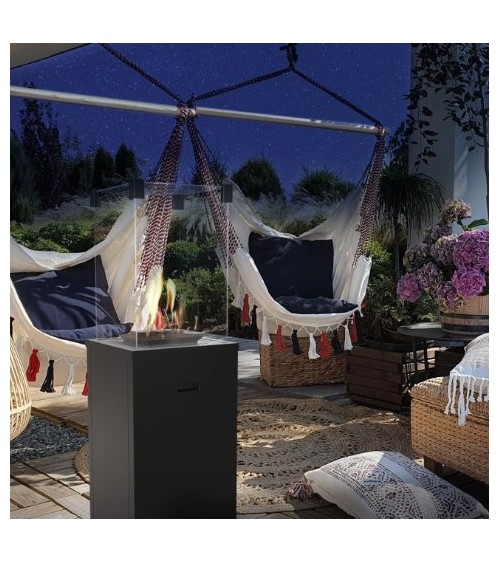 KIT DE CHAUFFAGE AU GAZ PATIO SLIM BLACK 8.2 KW