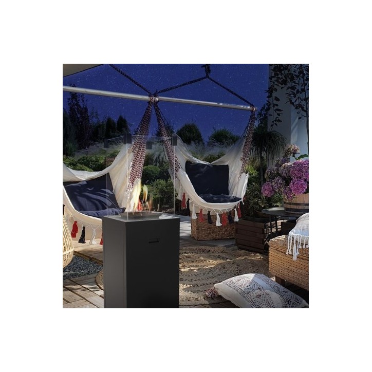 KIT DE CHAUFFAGE AU GAZ PATIO SLIM BLACK 8.2 KW KIT DE CHAUFFAGE AU GAZ PATIO SLIM BLACK 8.2 KW