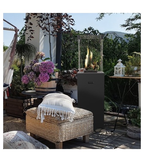 KIT DE CHAUFFAGE AU GAZ PATIO SLIM BLACK 8.2 KW