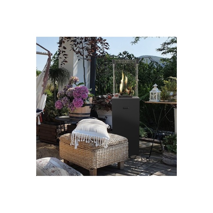 KIT DE CHAUFFAGE AU GAZ PATIO SLIM BLACK 8.2 KW KIT DE CHAUFFAGE AU GAZ PATIO SLIM BLACK 8.2 KW
