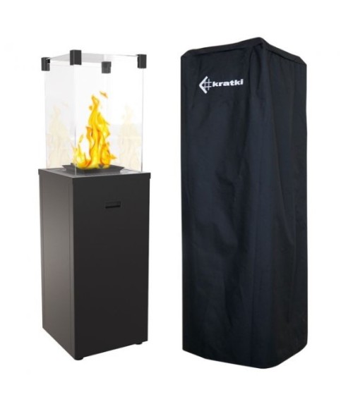 KIT DE CHAUFFAGE AU GAZ PATIO SLIM BLACK 8.2 KW