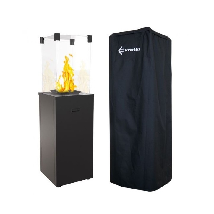 KIT DE CHAUFFAGE AU GAZ PATIO SLIM BLACK 8.2 KW KIT DE CHAUFFAGE AU GAZ PATIO SLIM BLACK 8.2 KW