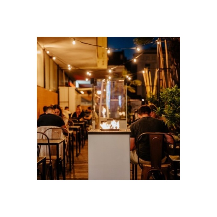 KIT DE CHAUFFAGE AU GAZ PATIO SLIM BLANC 8.2 KW MANUEL KIT DE CHAUFFAGE AU GAZ PATIO SLIM BLANC 8.2 KW MANUEL