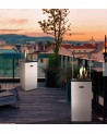 KIT DE CHAUFFAGE AU GAZ PATIO SLIM BLANC 8.2 KW MANUEL