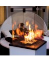 KIT DE CHAUFFAGE AU GAZ PATIO SLIM BLANC 8.2 KW MANUEL