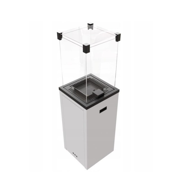 KIT DE CHAUFFAGE AU GAZ PATIO SLIM BLANC 8.2 KW MANUEL KIT DE CHAUFFAGE AU GAZ PATIO SLIM BLANC 8.2 KW MANUEL