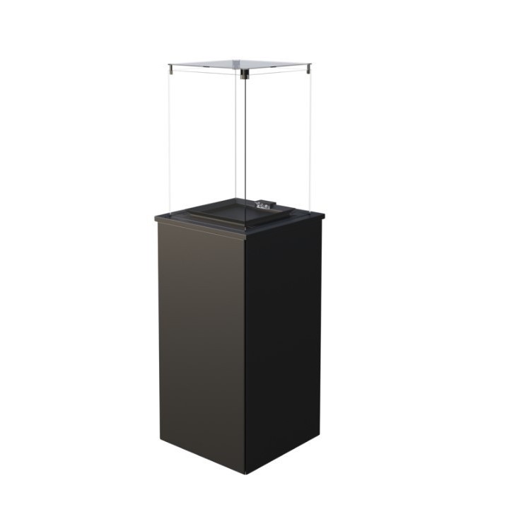 MINI CHAUFFAGE AU GAZ PATIO NOIR + CHEMINÉE BIO MINI CHAUFFAGE AU GAZ PATIO NOIR + CHEMINÉE BIO