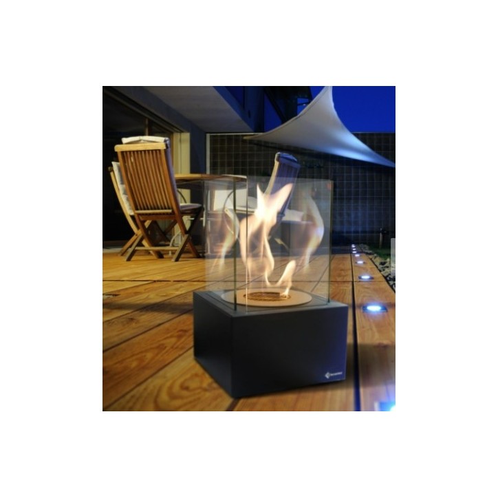 MINI CHAUFFAGE AU GAZ PATIO NOIR + CHEMINÉE BIO MINI CHAUFFAGE AU GAZ PATIO NOIR + CHEMINÉE BIO