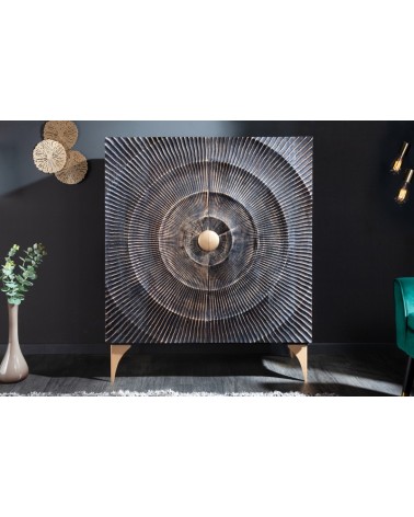 Buffet SUNNY bois massif de manguier 120 cm