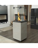 CHAUFFAGE EXTÉRIEUR GAZ PATIO MINI QUARZ OXIDE GRIGIO CONTRÔLE MANUEL 8,2 KW