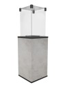 CHAUFFAGE EXTÉRIEUR GAZ PATIO MINI QUARZ OXIDE GRIGIO CONTRÔLE MANUEL 8,2 KW