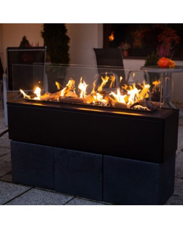 CHAUFFAGE EXTÉRIEUR GAZ PATIO HORIZONTAL CONTRÔLE AUTOMATIQUE 17,5 KW