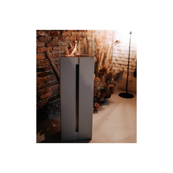 CHEMINÉE ÉTHANOL À POSER ROMEO TÜV NOIR