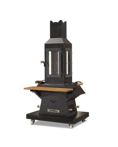 Chauffage de jardin bois/charbon Ariane 5KW