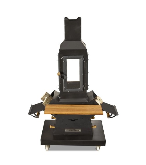 Chauffage de jardin bois/charbon Ariane 5KW