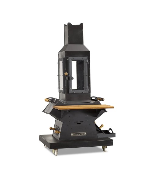 Chauffage de jardin bois/charbon Ariane 5KW