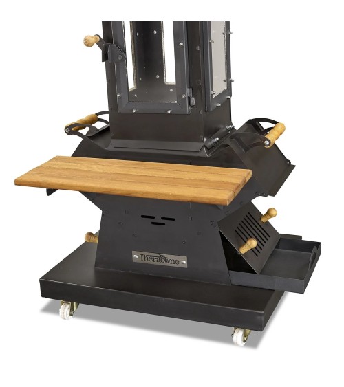 Chauffage de jardin bois/charbon Ariane 5KW