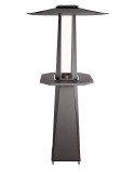 Chauffage d'extérieur VEGAS noir avec table et dome