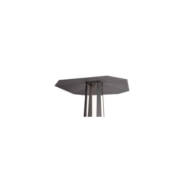 Chauffage d'extérieur VEGAS noir avec table et dome