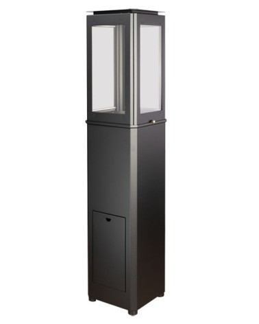 Chauffage d'extérieur ANGELES noir
