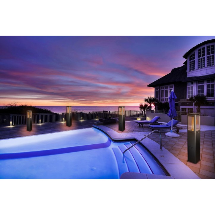 Chauffage d'extérieur ANGELES noir