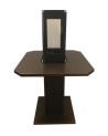 Chauffage d'extérieur ANGELES noir avec table et base