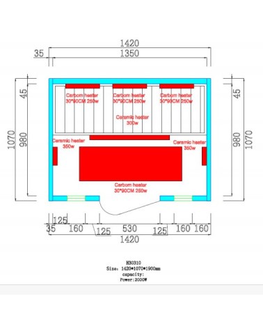 Cabine infrarouge CALIPSO