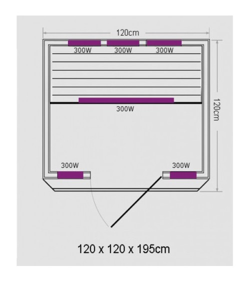 Cabine infrarouge CARMEN 2