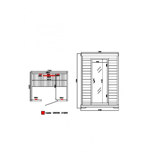 Cabine infrarouge CLASSICO 1