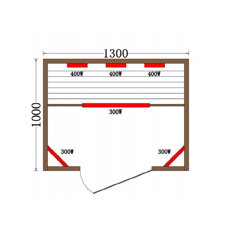 Cabine infrarouge CLASSICO 1 Cabine infrarouge CLASSICO 1